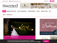 Tablet Screenshot of gettingmarried-ni.co.uk